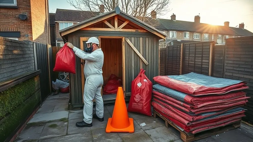 Garage & Shed Roof Removal in Wimbledon — HSE-licensed specialists